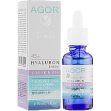 Сироватка AGOR HYALURON 45+ зволожуюча 30 мл