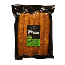 Сосиски веганські Prema Веганоси по-віденські варено-копчені 300 г