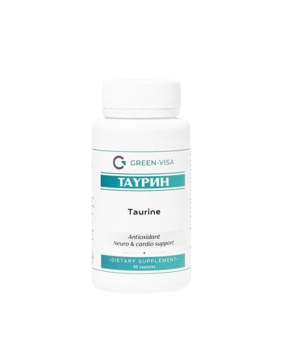 Таурин Грін-Віза 90 капс