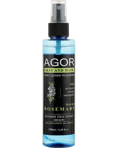 Тоник AGOR Гидролат розмарин 100 мл
