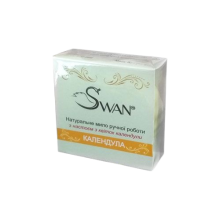 Натуральне мило ручної роботи Календула, 100 г,Swan
