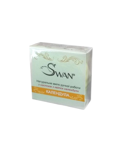 Натуральне мило ручної роботи Календула, 100 г,Swan