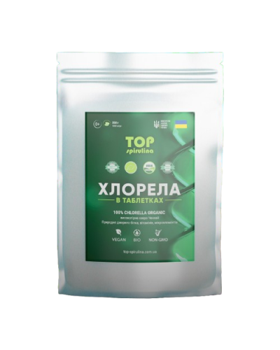ТОП-Хлорела з озера Ченхай в таблетках 250 г