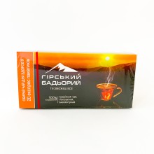 Травяной чай Карпатчай Горный Бодрый высокогорный, тонизирующий 20 пак.