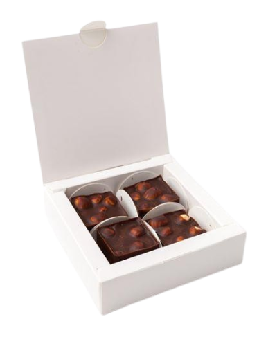 Натуральні цукерки Журавлина в чорному керобному шоколаді KORИSNI 100 г