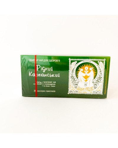Травяной чай Карпатчай Родной Карпатский с календулой и иван-чаем 20 пак.