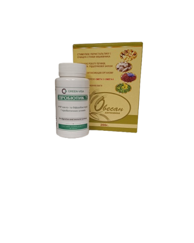 Набір Чистий кишківник (Овесан+Пробіотик 7)