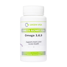 Омега-комплекс Омега-3, 6, 9 Грін-Віза 120 капс.