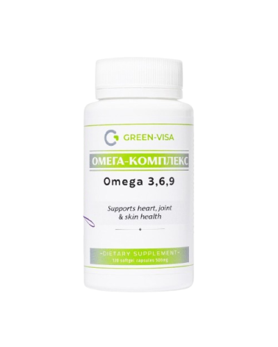Омега-комплекс Омега-3, 6, 9 Грін-Віза 120 капс.