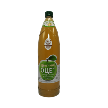 Оцет яблучний натуральний Адамівка нефільтрований, непастеризований 1 л