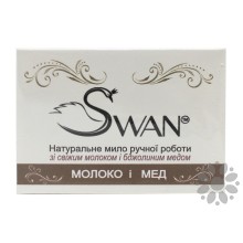 Натуральне мило ручної роботи Молоко і мед, 90 г, Swan