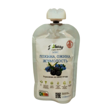 Паста LiQberry МІКС лохина, ожина, жимолость дой-пак 100 мл