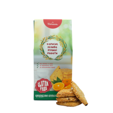 Натуральне печиво без глютену кукурудзяно-апельсинове КОХАНА 170 г