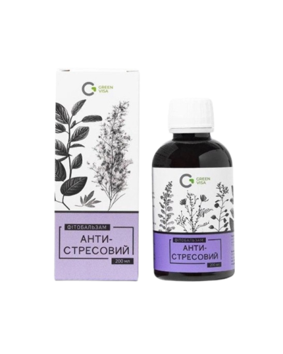 Фітобальзам Антистресовий Грін-Віза 200 мл
