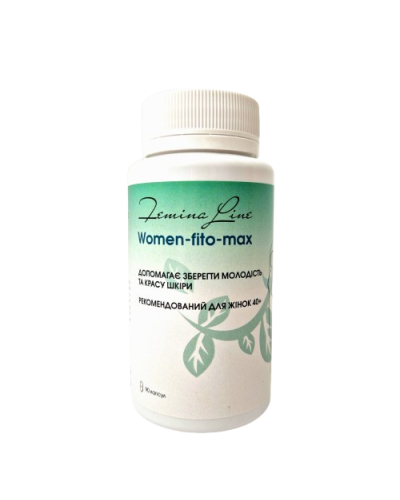 Women-fito-max — вітамінно-мінеральний комплекс для краси та молодості шкіри 90 капс.