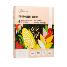 Пророщені зерна 4 злаків Choice  в стіках 100 г