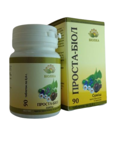 Проста-біол — фітосміш від простатиту та аденоми 90 табл.