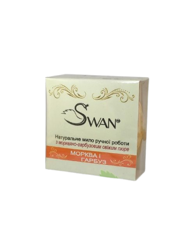 Натуральне мило ручної роботи Моркву і Гарбуз, 100 г, Swan
