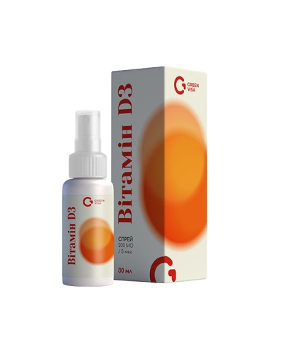 Спрей Вітамін D3 Грін-Віза 200 МО/5 мкг
