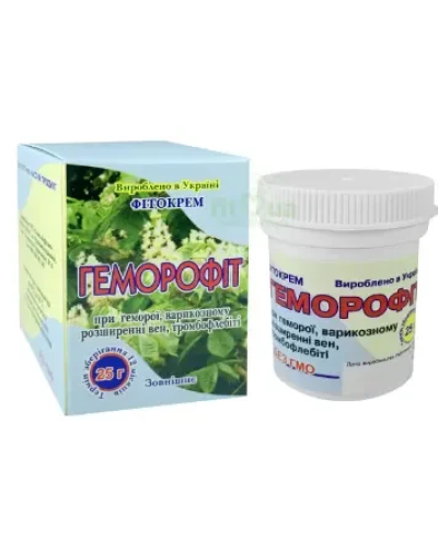 Фітокрем "Геморофіт" 25 г