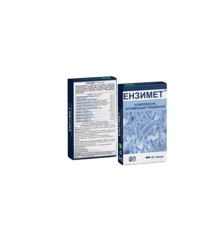 ЕНЗИМЕТ (фітопрепарат для органів травлення) Shivmed 30 капс.
