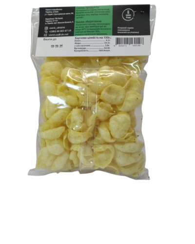 Чіпси кукурудзяні з базиліком Viand 75 г