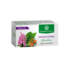 Фітосвічки Прокторин Рослина Карпат 10 шт.