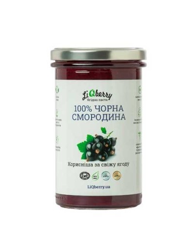 Паста LiQberry Чорна смородина 545 мл