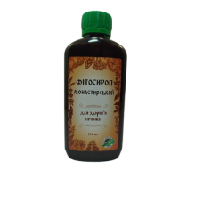 Сироп Монастирський ДЛЯ ПЕЧІНКИ на основі фітора 200 мл