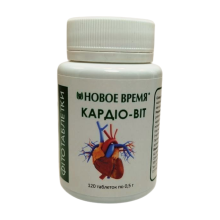 Фитотаблетки Кардио-вит Новое Время 120 шт,