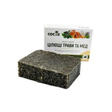 Натуральне мило-скраб Цілющі трави та мед Cocos 130 г