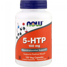 Now Foods 5-HTP 5-гідрокситриптофан 100 мг 120 vegcaps.