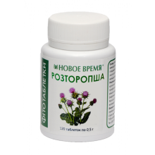 Фітотаблетки Розторопша Новий Час 120 шт.