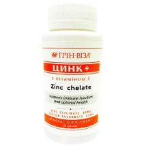Фітофорте Цинк+ Грін-Віза з вітаміном С 60 капс.