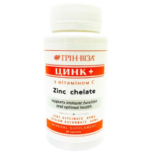 Фітофорте Цинк+ Грін-Віза з вітаміном С 60 капс.