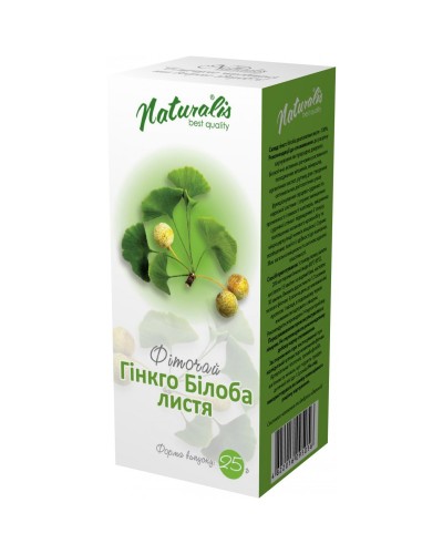 Фіточай Naturalis Гінкго Білоба 25 г