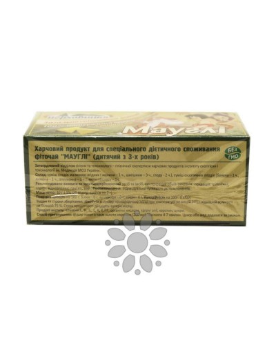 Фиточай детский общеукрепляющий "Маугли", 20 х 1.5 г
