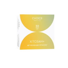ХІТОЗАН+ Choice – дієтична добавка для детоксу 30 капс.