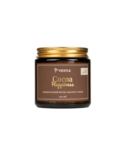 Батер для тіла COCOA Happiness з какао для глибокого живлення VESNA 100 мл