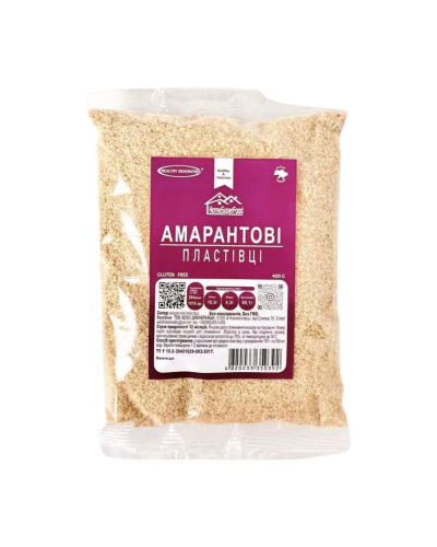 Пластівці амарантові Healthy Generation 400 г