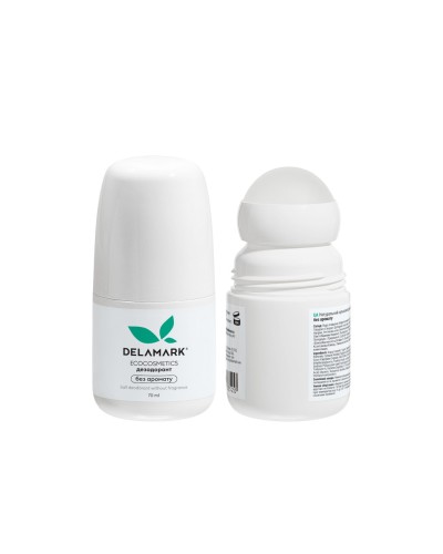 ЕкоДезодорант роликовий DeLaMark без аромату 70 мл