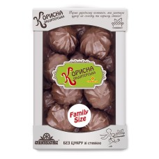 Зефір білий у шоколаді Корисна Кондитерська зі стевією без цукру 600 г