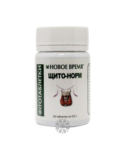 Фітотаблетки Щито-норм, 50 шт, Новий Час