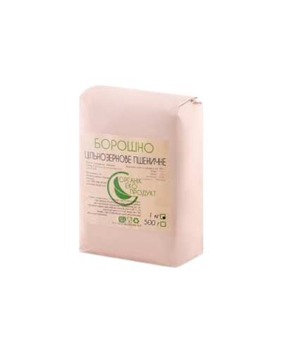 Борошно пшеничне цілозернове Органік ЕкоПродукт 1 кг