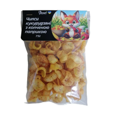 Чипси кукурудзяні з копченою паприкою Viand 75 г
