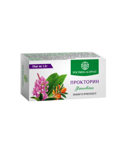 Фітосвічки Прокторин Рослина Карпат 10 шт.