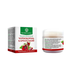 Бальзам Чорнокорінь Карпатський із живокістом Рослина Карпат 50 мл