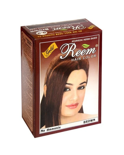 Безаміачна фарба для волосся Reem Gold коричнева, 60 г