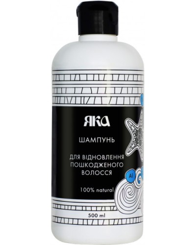 Шампунь Яка для восстановления поврежденных волос, 500 мл