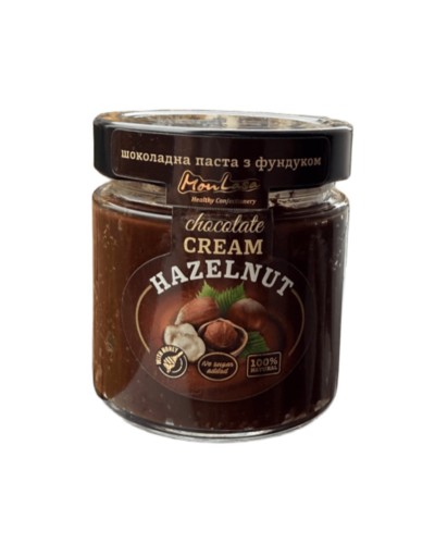 Шоколадна паста MonLasa з фундуком 180 г